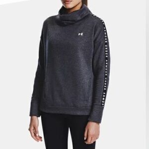 Under Armour Gray Cowl Neck Pullover Sweatshirt